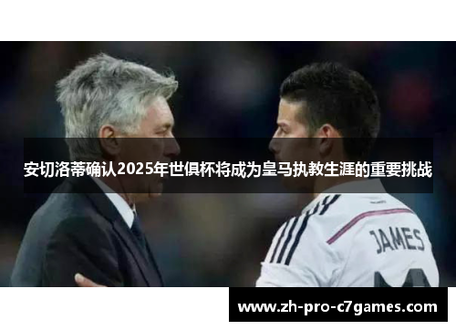 安切洛蒂确认2025年世俱杯将成为皇马执教生涯的重要挑战 安切洛蒂确认2025年世俱杯将成为皇马执教生涯的重要挑战